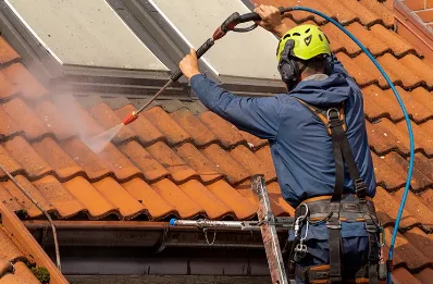Démoussage et hydrofuge de toiture à Fouleix